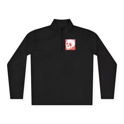 Hype Skull Gradient Quarter-Zip Pullover