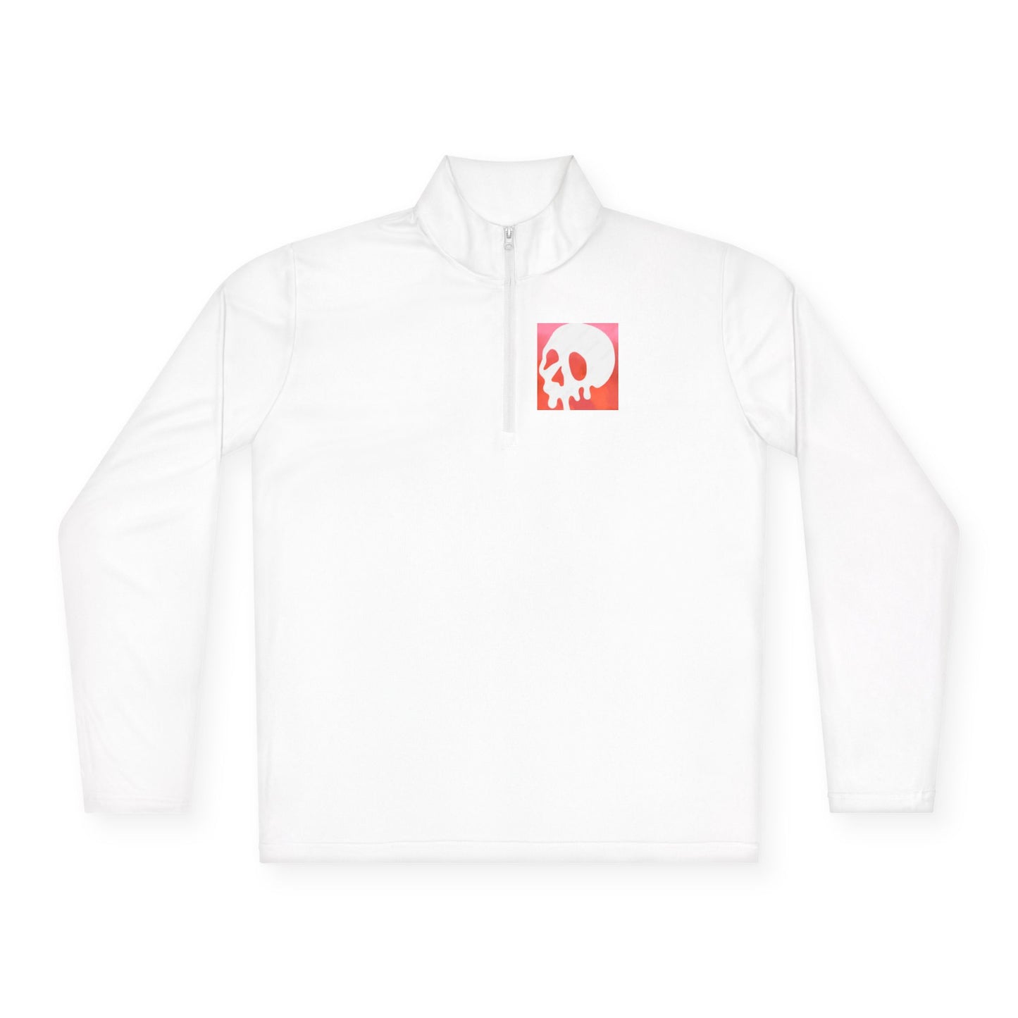 Hype Skull Gradient Quarter-Zip Pullover