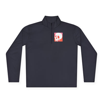Hype Skull Gradient Quarter-Zip Pullover