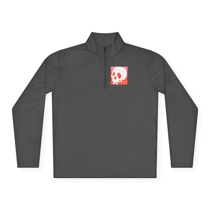 Hype Skull Gradient Quarter-Zip Pullover