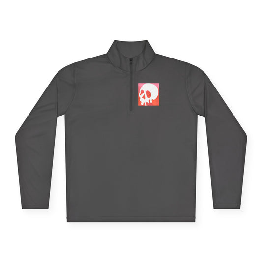Hype Skull Gradient Quarter-Zip Pullover