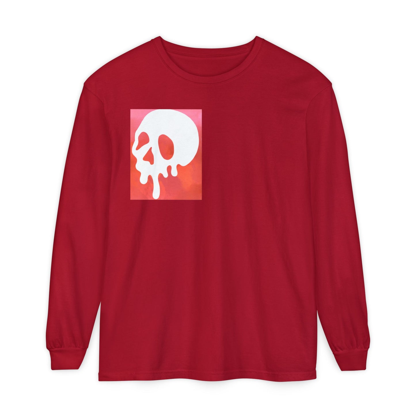 Hype Skull Graphic Long Sleeve Tee
