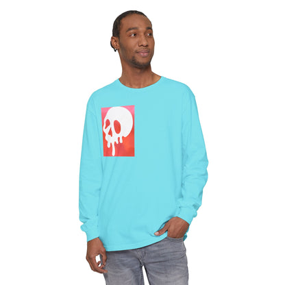 Hype Skull Graphic Long Sleeve Tee